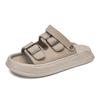 Slippers men's new summer new casual driving sandals men's dual-purpose trend outer thick-soled beach sandals