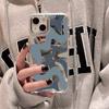 Чехлы для мобильных телефонов iPhone 11 13 XR 15 Pro Max 12 14 Pro Max Чехол iPhone 16 XS Max Зеркальный защитный чехол Зеркальный Изысканный мультяшный водонепроницаемый