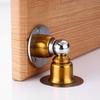 NAIERDI Magnetic Door Stopper Toilet Glass Hidden Door Holders Catch Floor Doorstop Door Hardware
