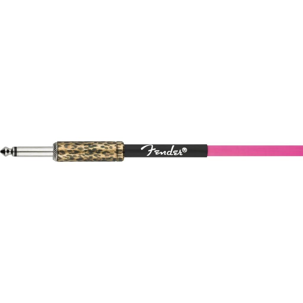 Инструментальный кабель Strummer Pink Leopard Fender Fender/Joe 13' [экранированный кабель]