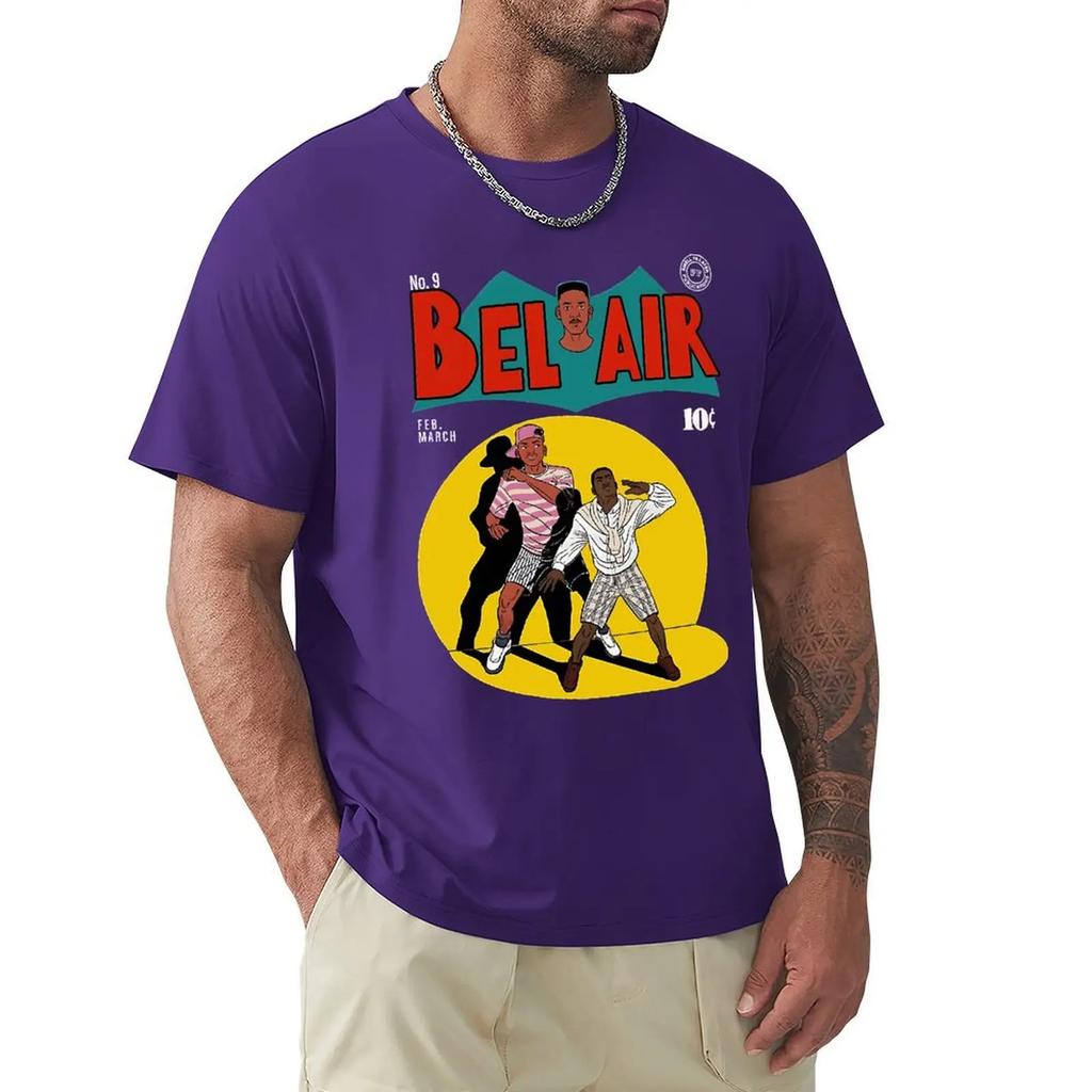 Футболки Fresh Prince Of Bel-Air для мальчиков с винтажным принтом, мужская дешевая брендовая одежда с коротким рукавом