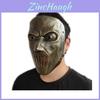 Маска на Хэллоуин Slipknot с лицом клоуна и ртом на молнии для костюмированных вечеринок