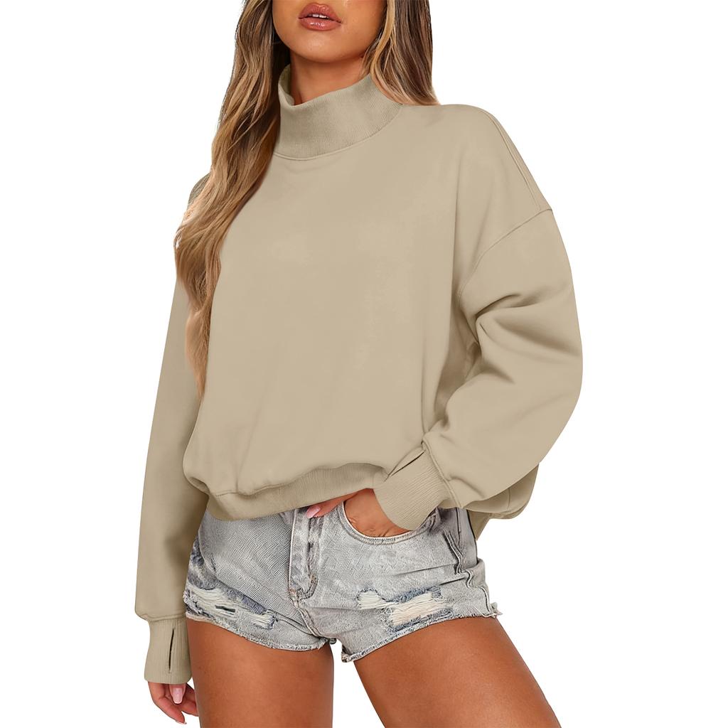 Women's Sweatshirt Long Sleeve  Casual Comfort Loose Lightweight Women's Sweatshirt