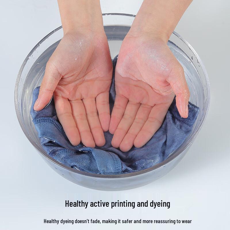 LANSWE Мужские трусы из чистого хлопка со средней посадкой и больших размеров