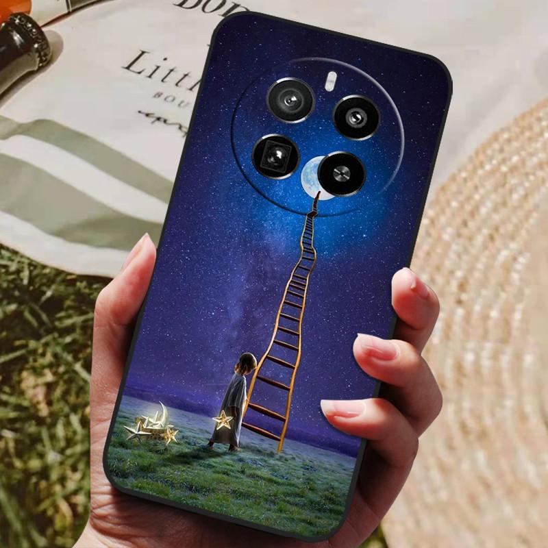 Для Realme 12 Pro Plus Чехол Роскошный Телефон Силиконовая Задняя Крышка Для Realme 12 Plus Чехлы Realme12 pro+ plus Защитная Оболочка Capas