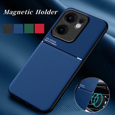 Защитный чехол для OPPO Reno 13F 13FS 5G Reno13 F FS Reno 13 Pro Чехол Магнитная адсорбция Нескользящий Автомобильный держатель Coque Fundas Capa