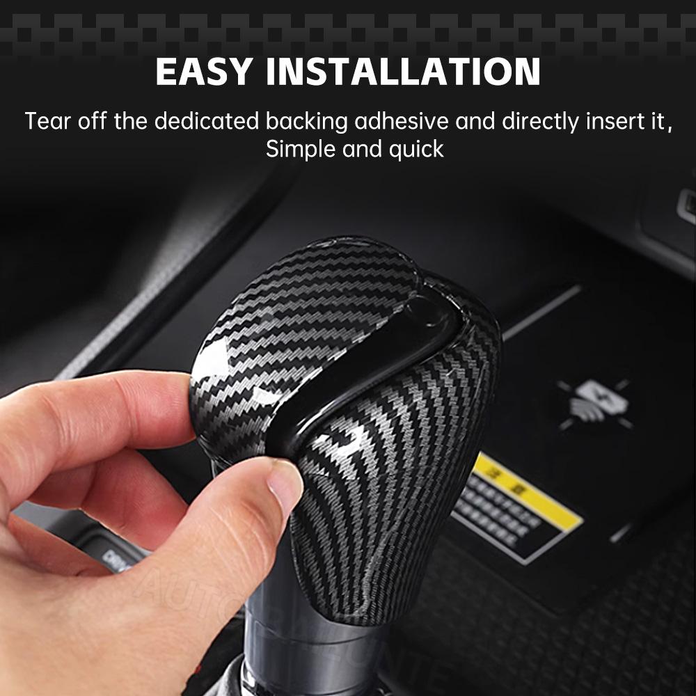 Car Shift Knob Cover Sticker For Honda Accord 10th 11th Gen 2018-2026 2026 Car Gear Shift Knob Gear Cover Interior Accessories