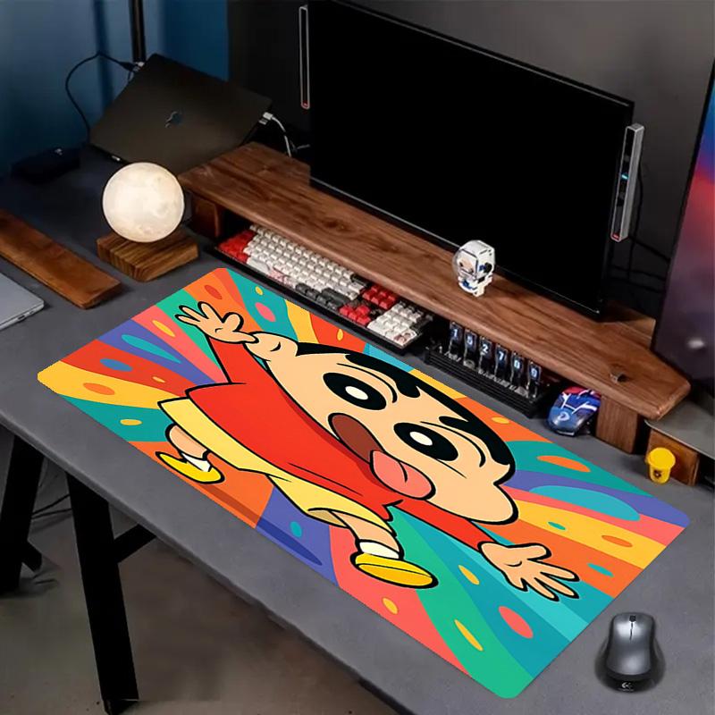 Cartoon comics Print Mouse Pad, Anti‑Slip Desktop keyboard Mat, for PC Laptop Gaming Working Daily Use, Cool Festival Surprise Gift