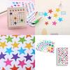 10 листов самоклеящихся наклеек Звезда Наклейка для ноутбука Наклейка Скрапбукинг Наклейка Блестящие голографические наклейки