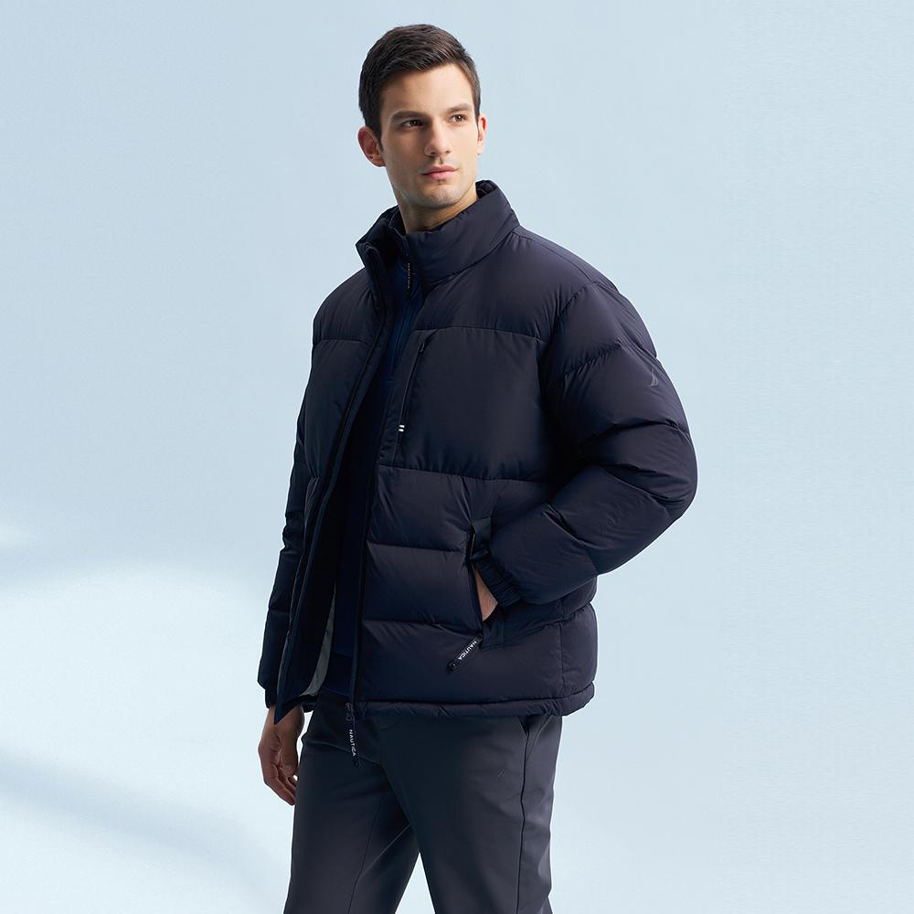 NAUTICA Down Jackets Men's Stand Collar Moderate Puffer Jacket JC4401