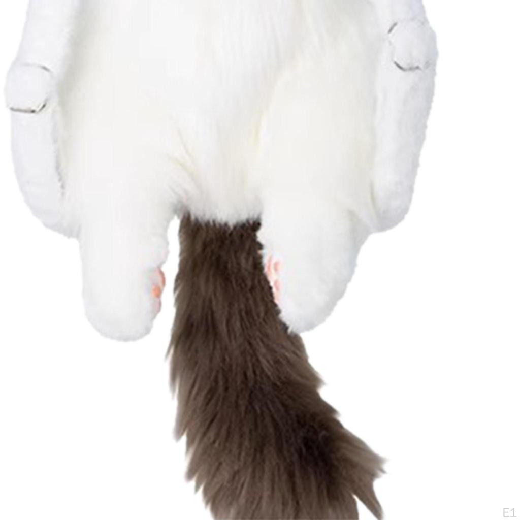 Милый плюшевый рюкзак с котом, очаровательный мультфильм для взрослых и детей, любителей