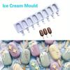 Силиконовая форма для мороженого, форма для фруктового мороженого своими руками, десерт-мейкер