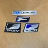 MTIQ6 Car Emblem Badge Sticker For Lexus F SPORT GS GX IS LS LX NX RX UX CT LC RC GX460 Ct200h IS250 ES 220D IS200 Fsport