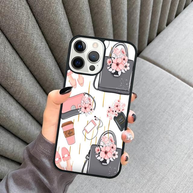 Girl Boss Pink Women Cartoon phone Case Cover For iPhone 17 Air 16 15 14 Plus apple 16 11 12 13 Pro Max coque
