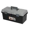 JEJ Tool Power #590 Black, Disaster Preparedness Tool Box, 22.2" Wide X 10.8" Deep X 10.8" High, for Outdoor Storage and Camping