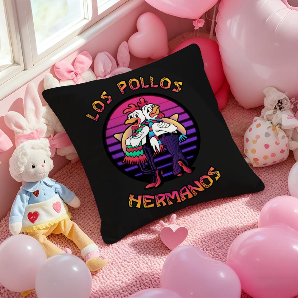 L-Los Pollos H-Hermanos Наволочка с принтом узора Подушка для гостиной Диван Наволочка для подушки Декор спальни