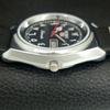 VINTAGE REFURBISHED SEIKO 5 AUTOMATIC 6309A JAPAN MENS BLACK WATCH a442576-1