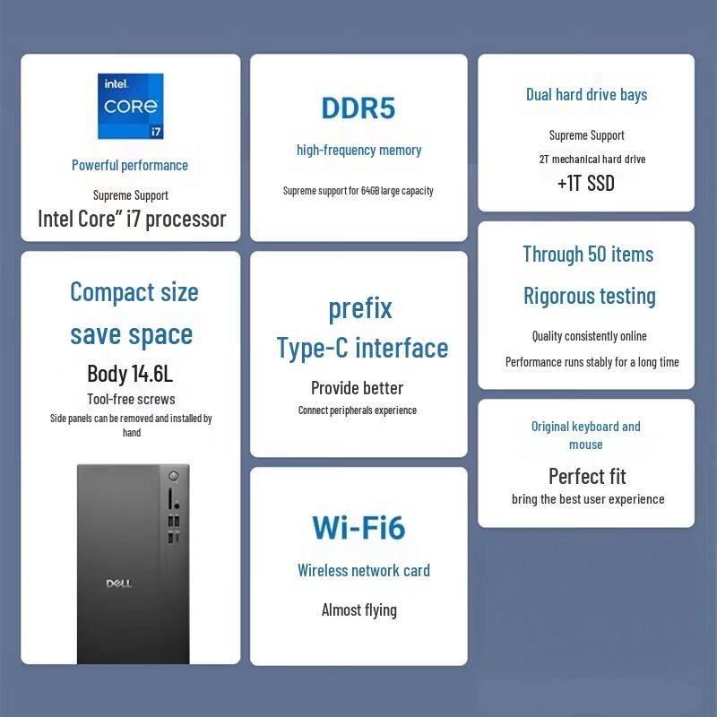 Dell Inspiron Performance Gaming Desktop with 21.5-inch Monitor (CN version)