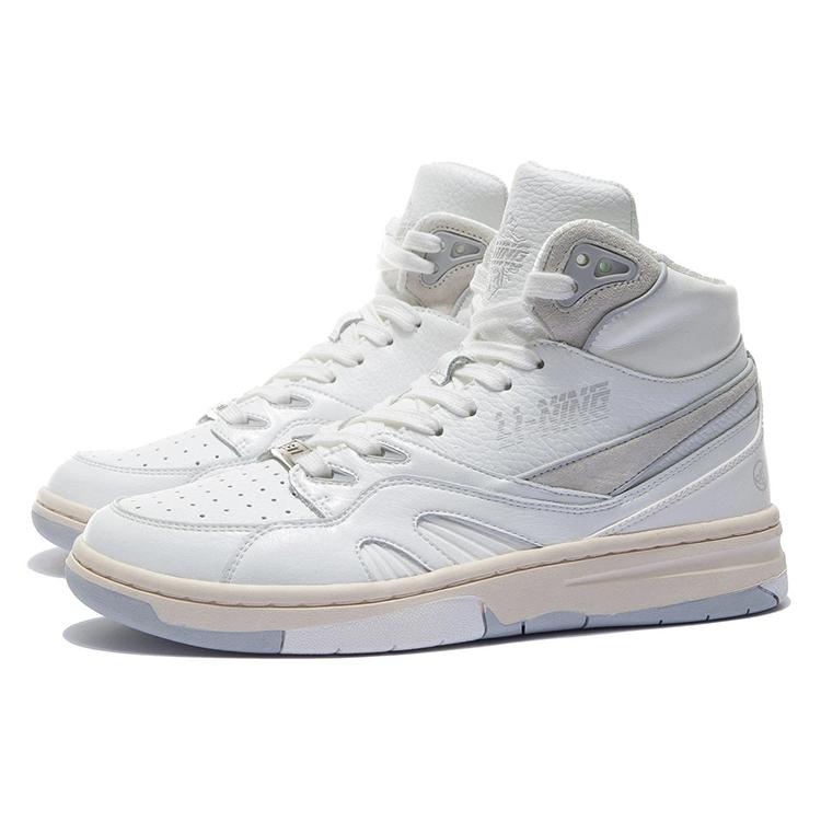 Li Ning 937 Deluxe Hi Синтетическая кожа Устойчивые к истиранию, Легкие и дышащие Высокие кеды для скейтборда AZGS044-1