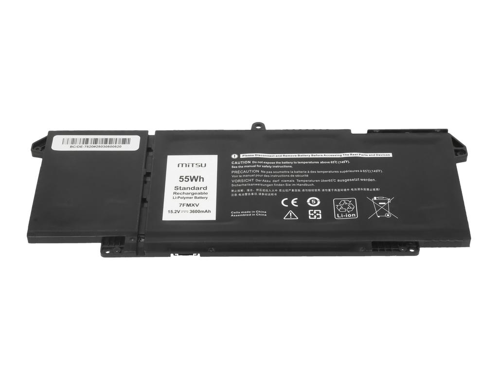 7Fmxv Battery For Dell Latitude 5320 7320 7420 7520