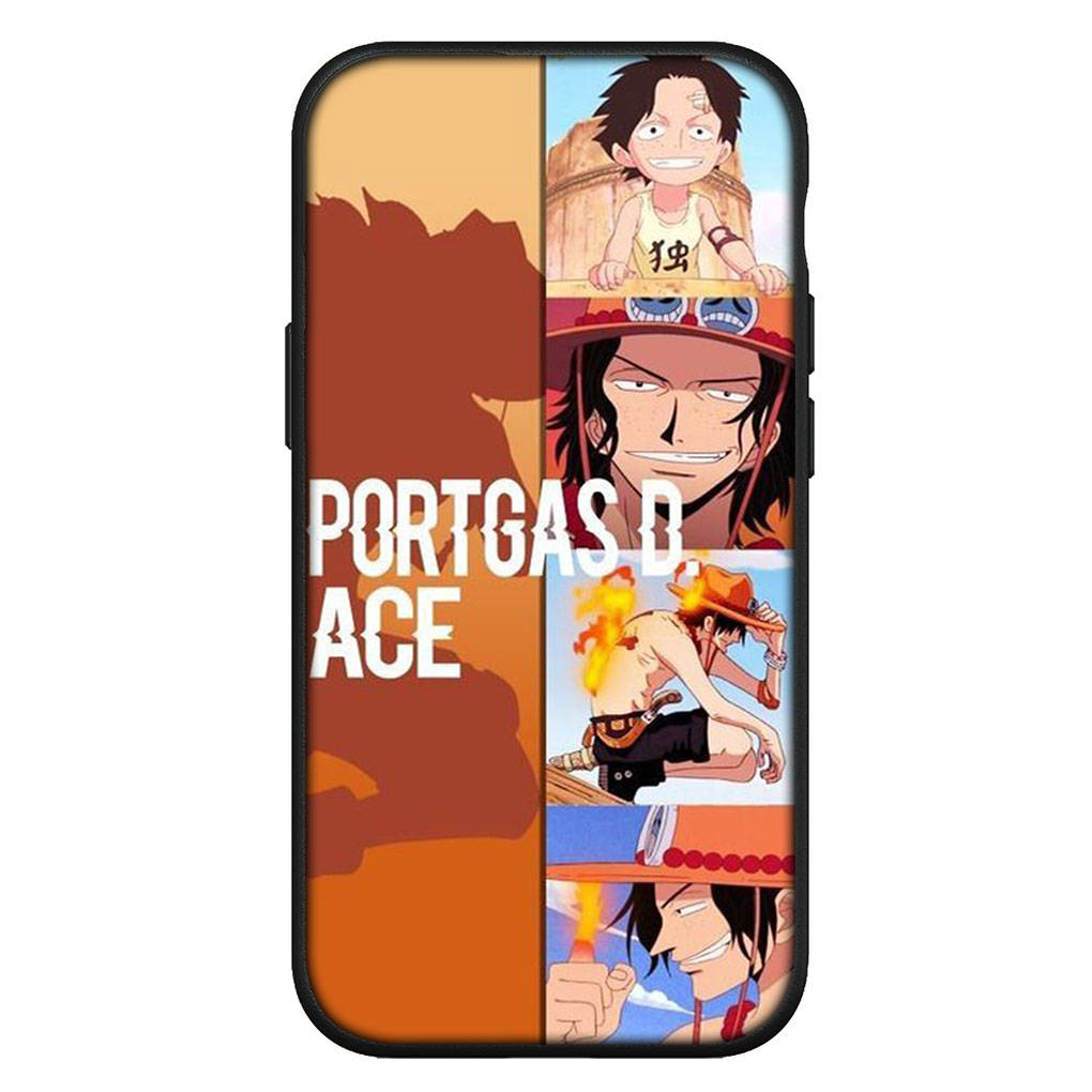 Чехол для iPhone 15 14 Xiaomi Redmi Note 13 12 11 Pro Max X 8 9 XR Samsung Galaxy S24 S23 A05 OPPO A15 Huawei One Piece Luffy Portgas D Ace Phone Case