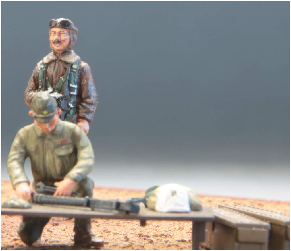 Fine Molds 1/48 Aircraft Series Limited Edition Japanese Army Messerschmitt Bf109 E-7 with Maintenance Scene Set 2 Plastic Model Kit 48995