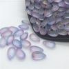 50PCS 7x14mm Popular Colored Water Droplet Bead Glass Crystal Beads Pendant Accessories Jewelry Findings DIY Pendant Handmade Material