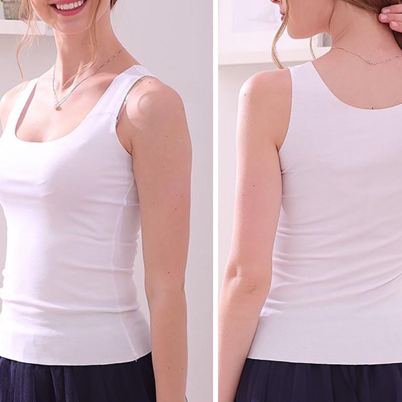 Ladies Seamless Ice Silk Thin Vest Base Single Wear All-match Large Size Outer Wear Sling