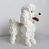 Knew Built Poodle Dog Micro Mini Construction Blocks Toys: Cute Doberman Pinscher Ideal Pet Lover Present Chow Chow Bullhead