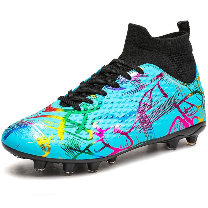 Football Shoes 35-46 Football Sole Help Outdoor Men's Long Nail Sports Football Boots Large Size Youth Sports Football Boots