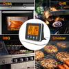 Digital Meat Thermometer Smoker Candy Food BBQ Cooking Thermometer for Grilling Oven Deep Fry with Smart Kitchen Timer Mode