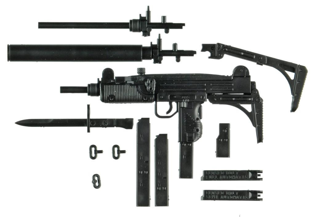 Пластиковая модель Little Armory LA084 322986 SMG-UZ