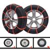 10pcs Car Wheels Tire Snow Chains Anti Slip Nylon Winter Car Snow Chains Outdoor Snow Tire Emergency Anti-Skid Tyre Chains