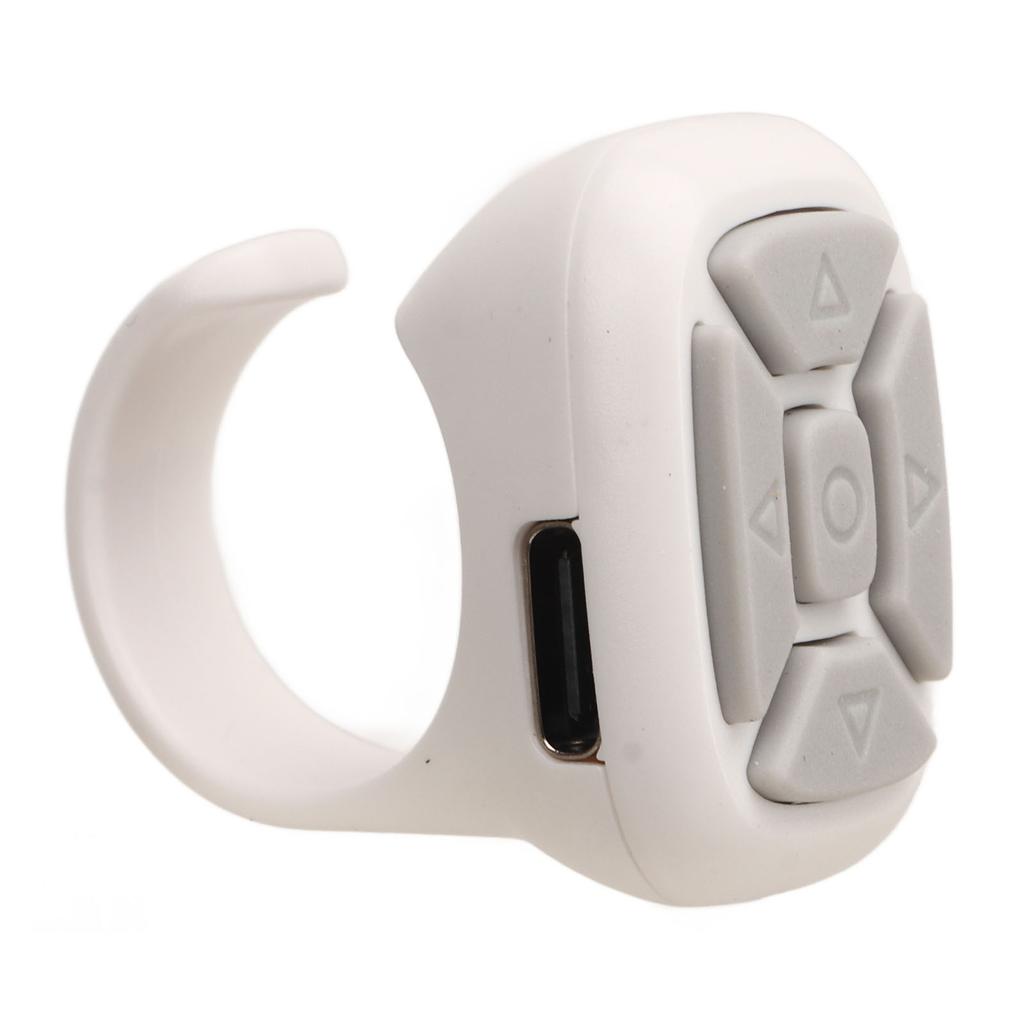 Bluetooth Remote Control Ring USB Rechargeable App Page Turner for Tik Tok for Kindle Cell Phone