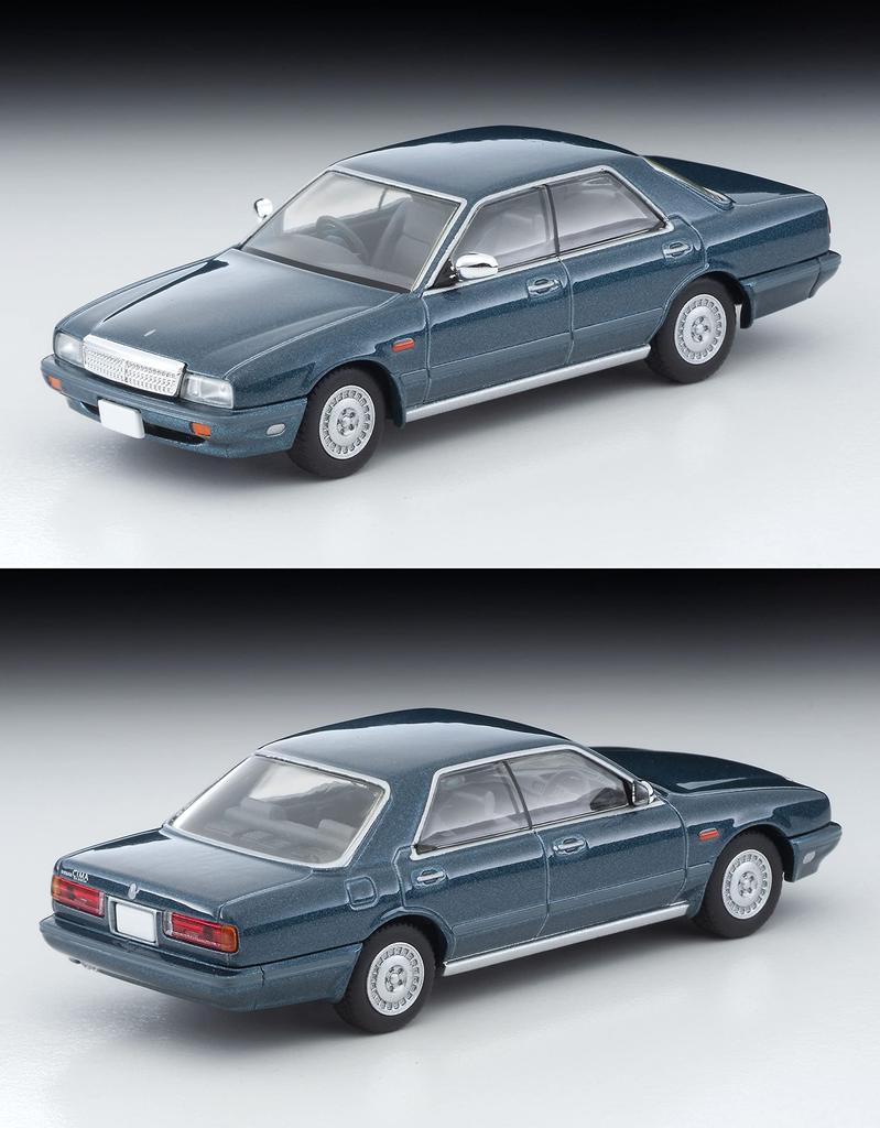 TOMYTEC Tomica Limited Vintage Neo Nissan Cedric Cima Type II Limited Серо-голубой 88-й год Готовый продукт 320500 Унисекс 1/64 LV-N278a