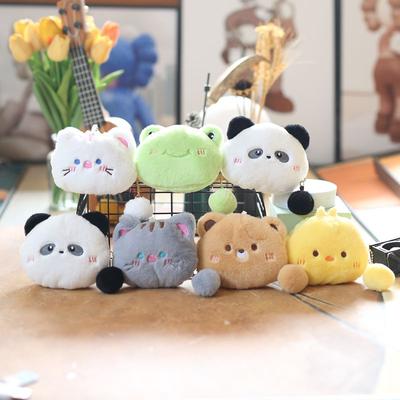 Милый милый котенок кошелек для монет кулон плюшевая игрушка кукла мультяшная сумка подвесной брелок кукла