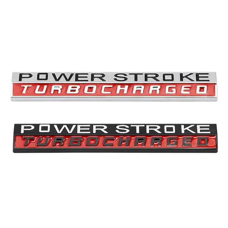 Мощная автомобильная наклейка, эмблема, наклейки для F-or/d F-150 F150 Power Stroke с турбонаддувом Focus Fiesta Kuga Escort K-IA