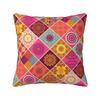 Custom Bohemia Ethnic Mandala Flower Cushion Cover 45x45 Cm Polyester Throw Pillow Case For Sofa Decoration Bedding Pillowcase