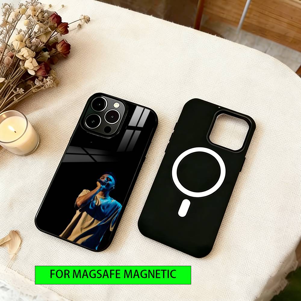 Spanish Rapper Morad Phone Case For iPhone17,16,15,14,13,12,11 Plus,Pro Magnetic with Magsafe Wireless Charging