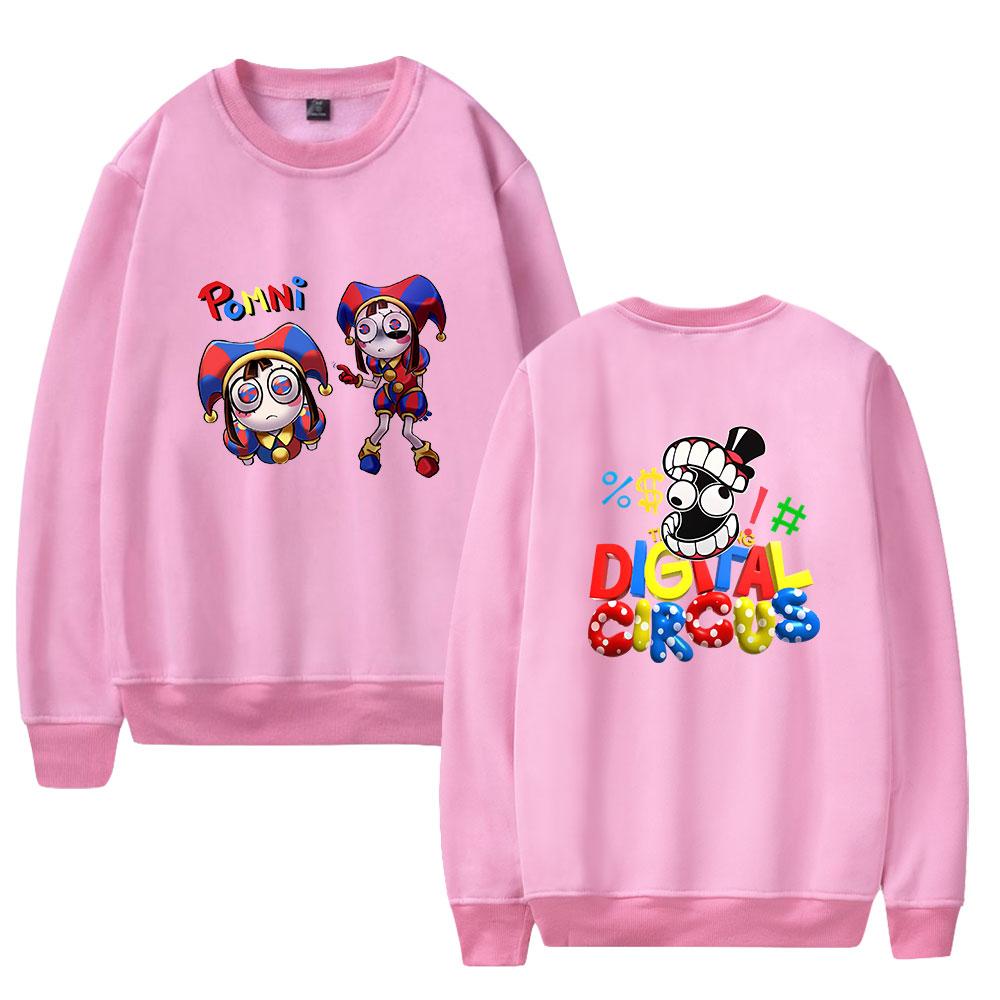 Удивительная толстовка с цифровым цирком, мужская осенняя модная новая толстовка с капюшоном, мужская уличная одежда, спортивный костюм, толстовки с круглым вырезом