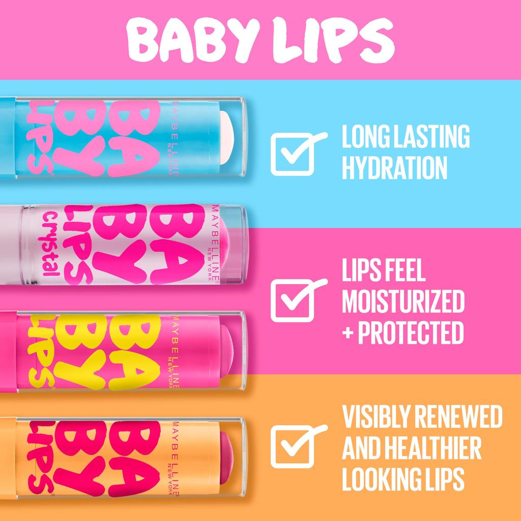 Maybelline New York Baby Lips Увлажняющий бальзам для губ Cherry Ounce Cherry Me, Me, 0,15