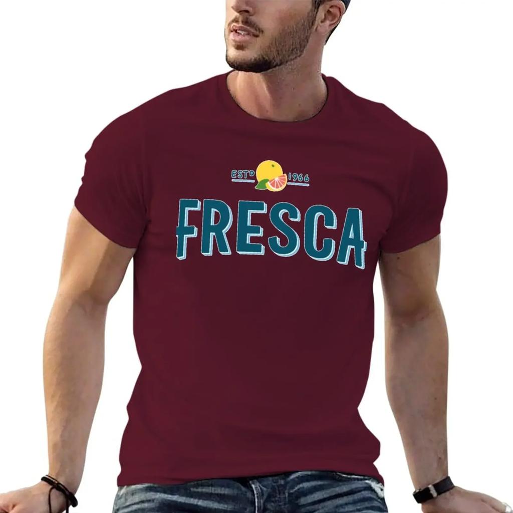 Футболка с логотипом Fresca летний топ кавайная одежда хлопковая футболка