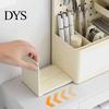 DIY Desktop Storage System Perforated Board Rack Mount Shelf for Office Multifunctional Bookend Organizer Supplies Stationery Book, Multi-Functional