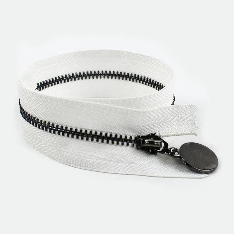 Meetee 3/5 шт. 3# Металлический набор для ремонта молнии 15-30 см с закрытым концом 40-70 см с открытым концом Молния для одежды Карман DIY Молнии Швейные аксессуары