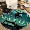 1 шт. Круглый ковер The Matrix Office, Под офисные стулья, Спальня, Гостиная, Декор для дома, Декор комнаты, Доступен в различных размерах