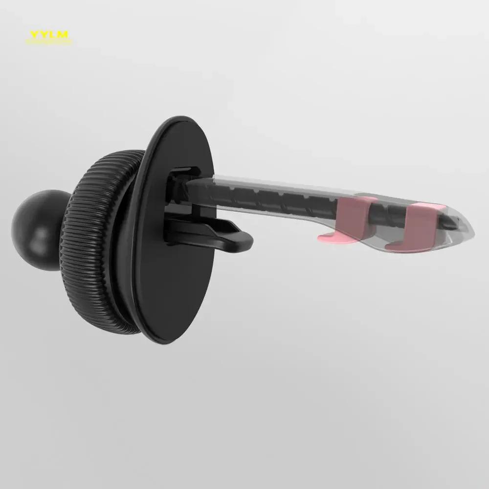 17 мм шаровая головка крепление для телефона в воздуховоды автомобиля универсальное основание для держателя телефона в автомобиль крепление для телефона в воздуховод