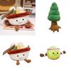 Charming Jc Fun Plush Figurine With Unique Pine Tree And Ramen Design Ideal For Gift Giving