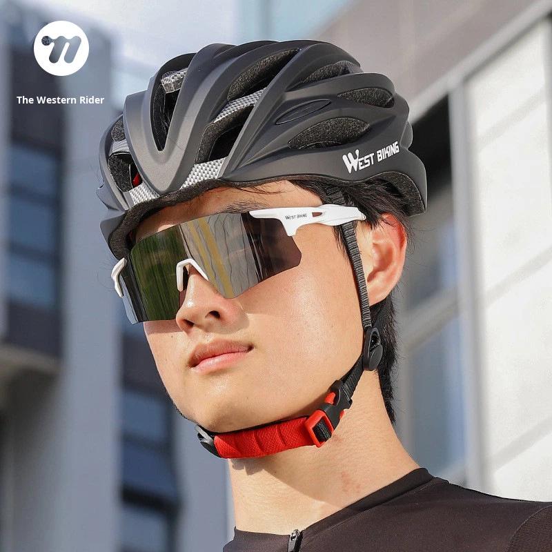 West Biking Bicycle Helmet Cycling Safety Breathable Pc+eps Unisex Road Bike Sports Plastic Riding Helmet