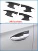 LHD/RHD Car Window Control Lift Panel Cover Sticker Carbon Fiber 4pcs for MG4 MG 4 EV Mulan 2023- 2024 Acc. hga6