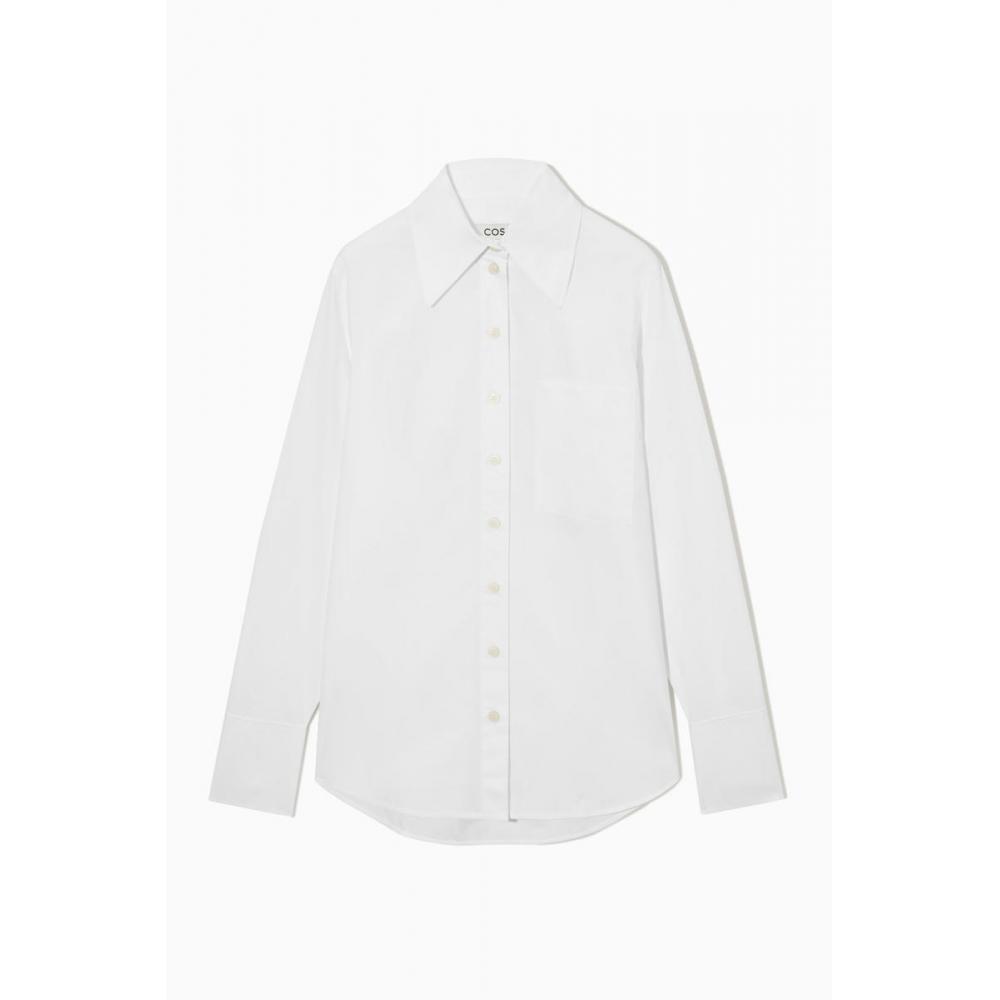COS Японская рубашка большого размера с длинным рукавом